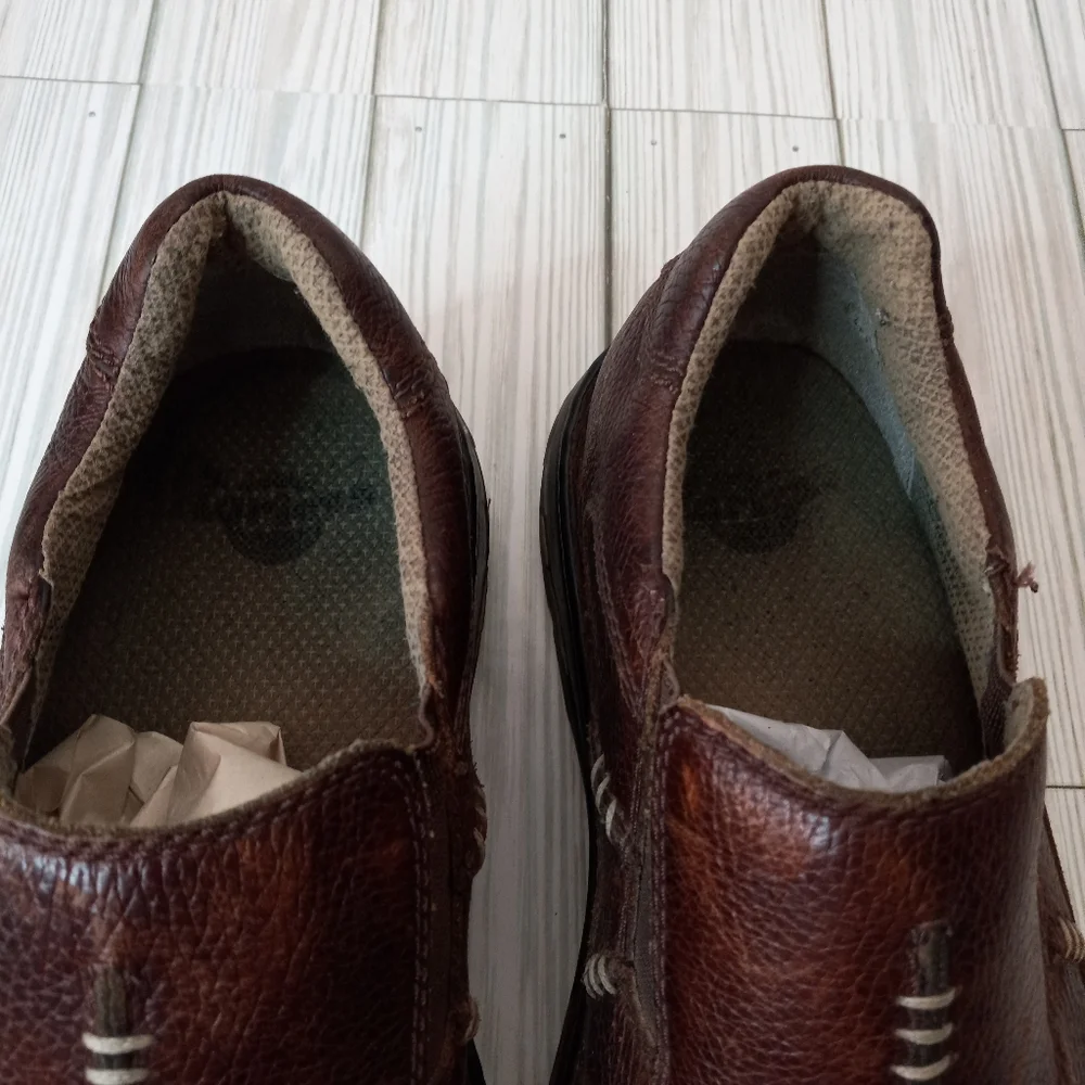 Vintage Dr. Martens Y2K Leather Casual Slip-On Loafer Boots
